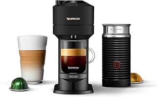 Nespresso Vertuo Next Coffee and Espresso Machine by De'Longhi with Milk Frother, Limited Edition,18 ounces, Matte Black