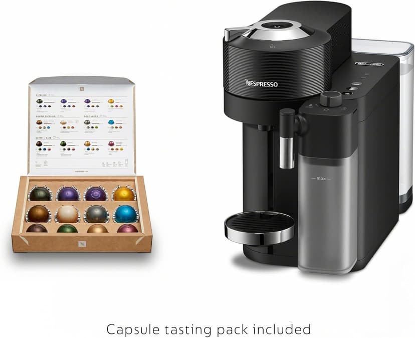 Nespresso Vertuo Lattissima by De'Longhi, Black
