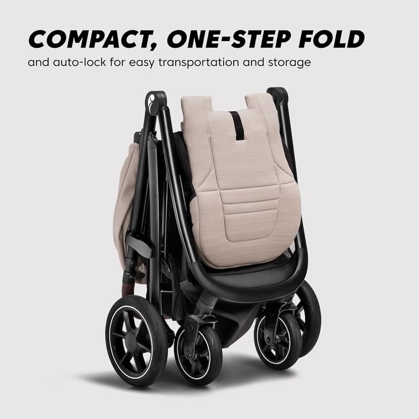 Baby Jogger City Mini Air Lightweight Stroller - All-Terrain Wheel Suspension Adjustable Seat with Calf Support Compact Fold