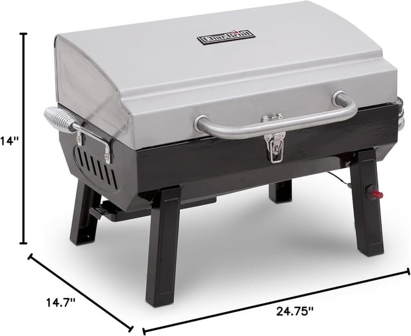 Char-Broil Stainless Steel Portable Liquid Propane Gas Grill