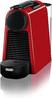 Nespresso Essenza Mini Espresso Machine by De'Longhi, 1150 watts, 0.6 liters, Red