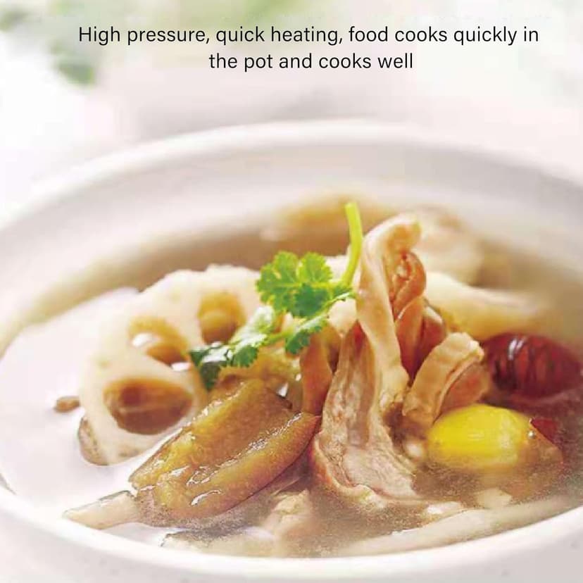 Micro Pressure Cooker Fast Cooking Cookware, 31 * 28 * 17cm Non Stick Microwave Kitchenware, Multi Functional Big Capacity Universal Stew Pot (7L)
