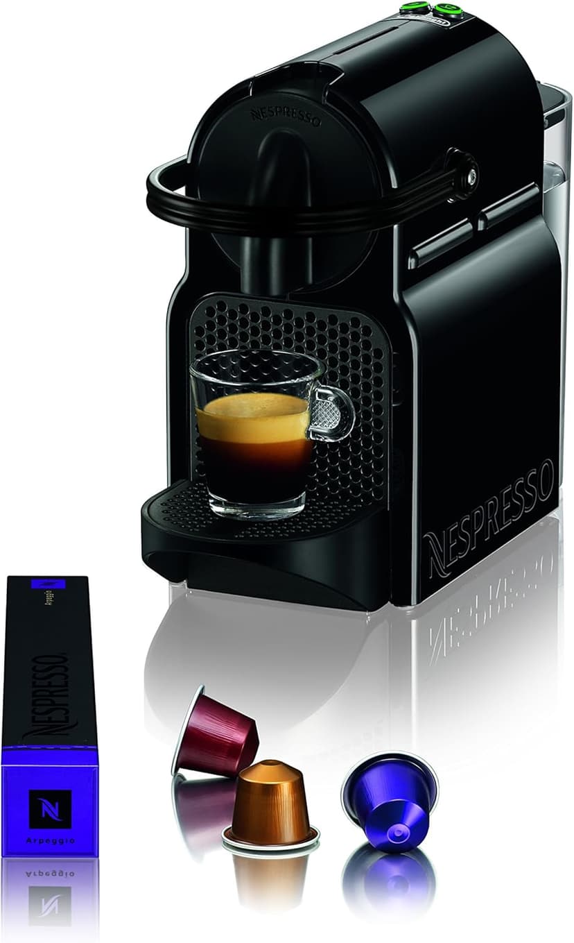 Nespresso Inissia Espresso Machine by De'Longhi,24 oz, 1200 watts, Black