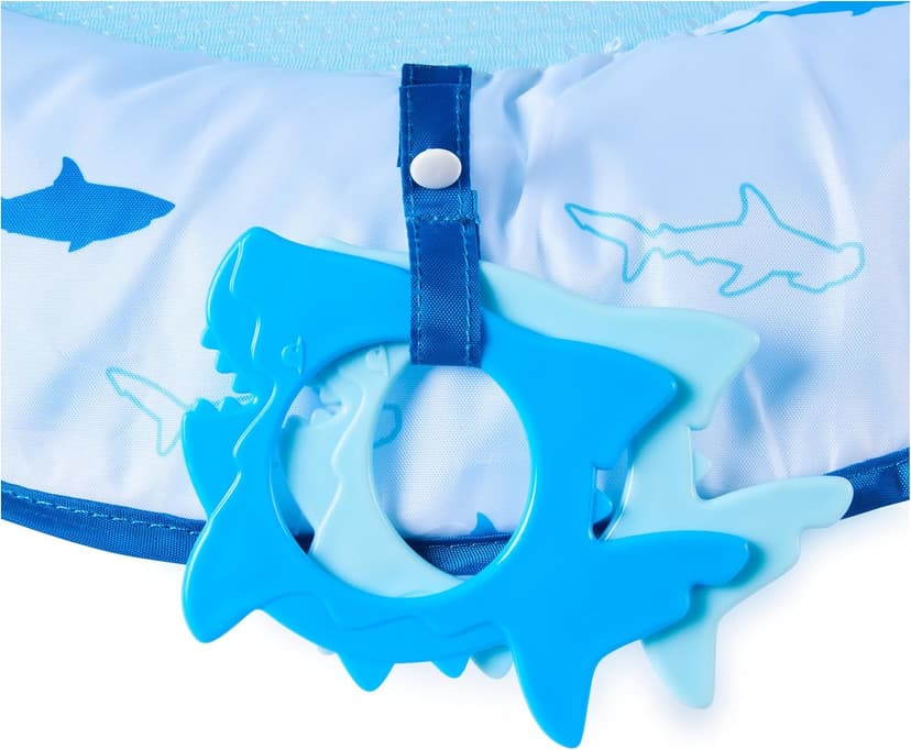 Swimways Ultra Baby Spring Float, Premium Inflatable Baby Pool Float with Sun Canopy, Fast Inflation & Carry Bag (9-24 Months), Mermaid Toys for Kids
