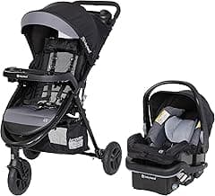 Baby Trend Passport® Seasons All-Terrain Stroller Travel System with EZ-Lift™ PLUS Infant Car Seat, Dash Black