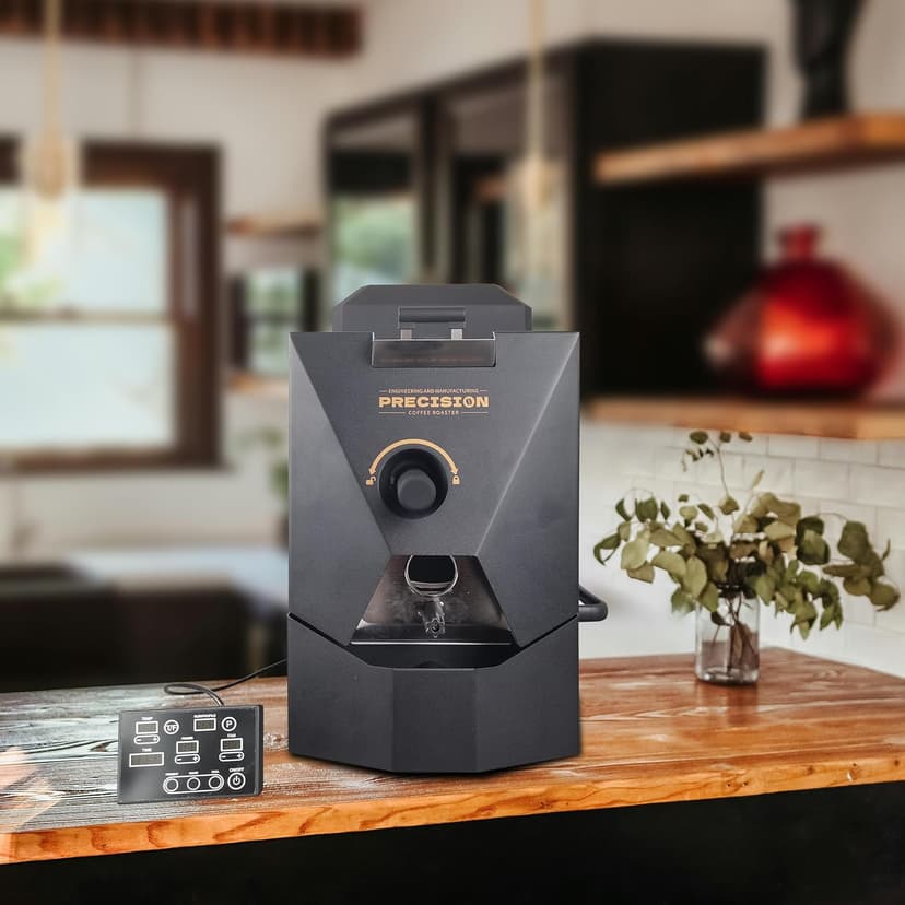 500g Automatic Coffee Roaster Machine for Home Use Wth Smoke Filter(Suitable for Light Roasting), The Smoke Pipes (Suitable for Medium and Dark Roasting) and Chaff Collector