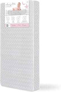Dream On Me Honeycomb Orthopedic Firm Fiber Standard Baby Crib Mattress, Greenguard Gold and JPMA Certified, 5” Fiber Core Optimum Support, Fits Crib and Toddler Bed, Waterproof Vinyl Cover