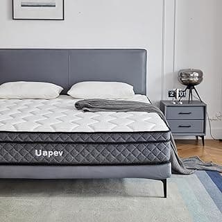 Queen Mattress,12inch Thickness in A Box,Memory Foam Hybrid,with Individual Pocket Spring for Motion Isolation & Silent Sleep,Pressure Relief,Plush Texture.