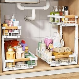 Best Under-Sink Bathroom Organizers for a Clutter-Free Space