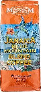 Magnum Jamaica Blue Mountain Coffee Blend - 2lbs Whole Bean (4 Pack)
