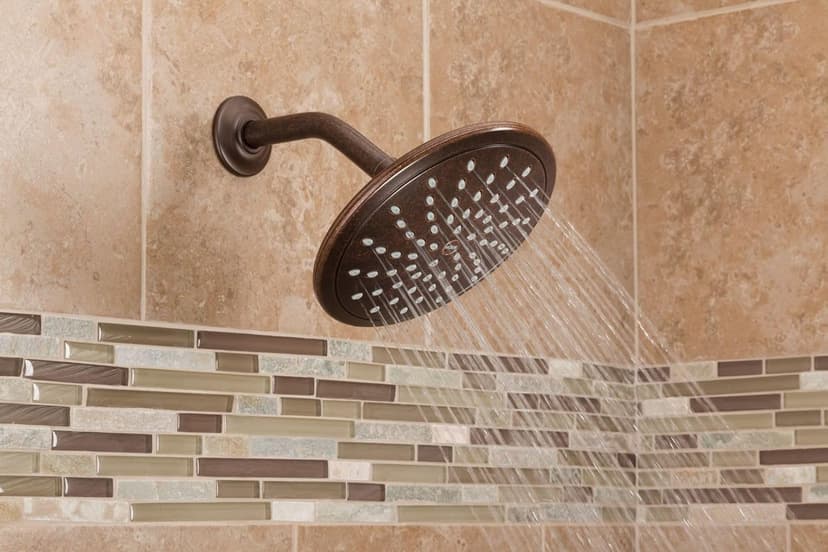 Moen 6345ORB Collection 8-Inch Fixed Rainshower Showerhead, Oil-Rubbed Bronze