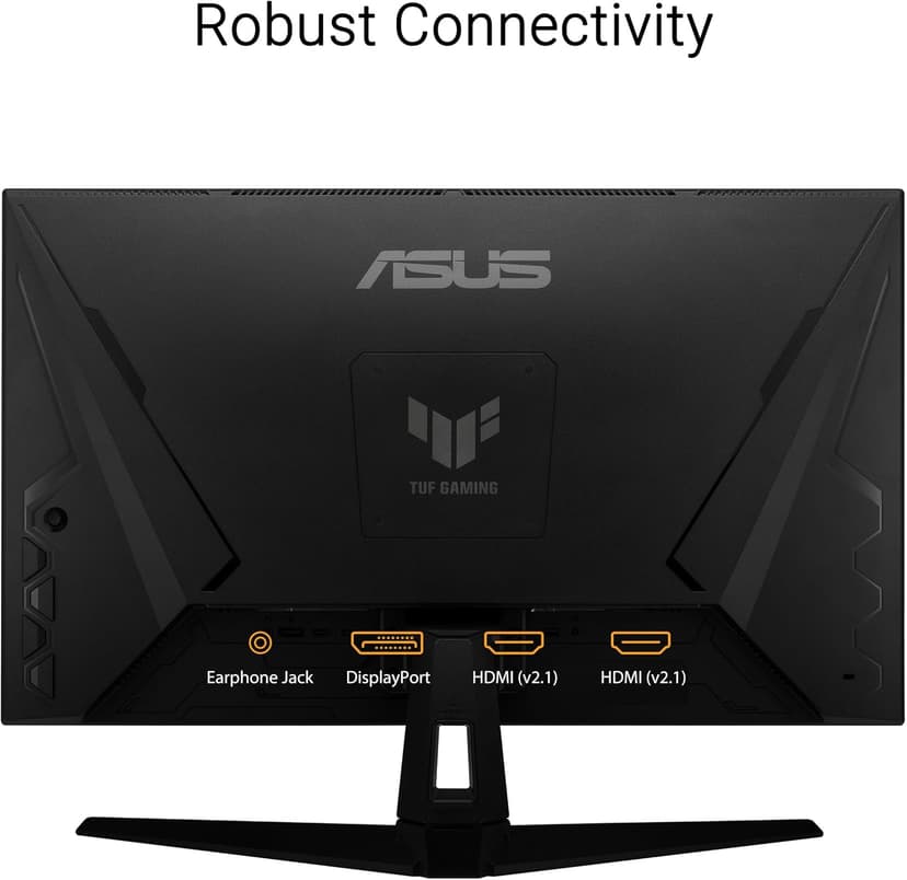 ASUS TUF Gaming 27” 4K HDR Monitor (VG27UQ1A) – 160Hz, 1ms, Extreme Low Motion Blur Sync, NVIDIA G-SYNC Compatible, AMD FreeSync Premium, 95% DCI-P3, DisplayWidget, 3 yr Warranty