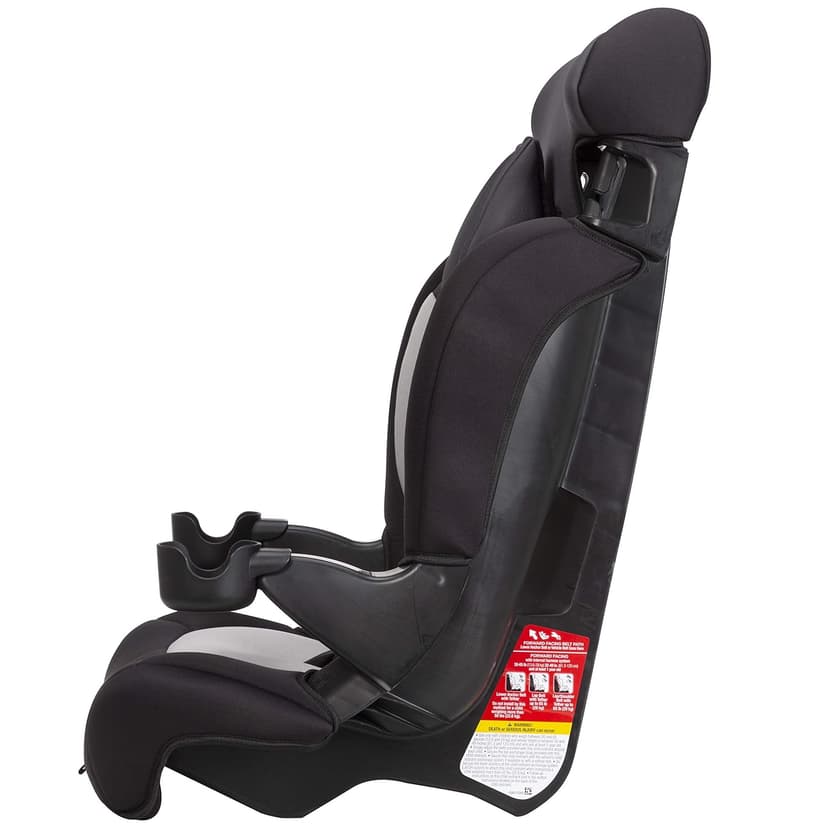 Safety 1st Grand 2-in-1 Booster Car Seat, Converts from High Back to Belt-Positioning Booster, High Back Seat for Kids 40-65, and Belt-Positioning 40-100 Pounds, Black Sparrow