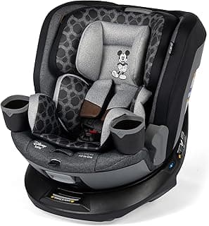 Disney Baby Turn and Go 360 Rotating All-in-One Convertible Car Seat, Vintage Mickey Mouse