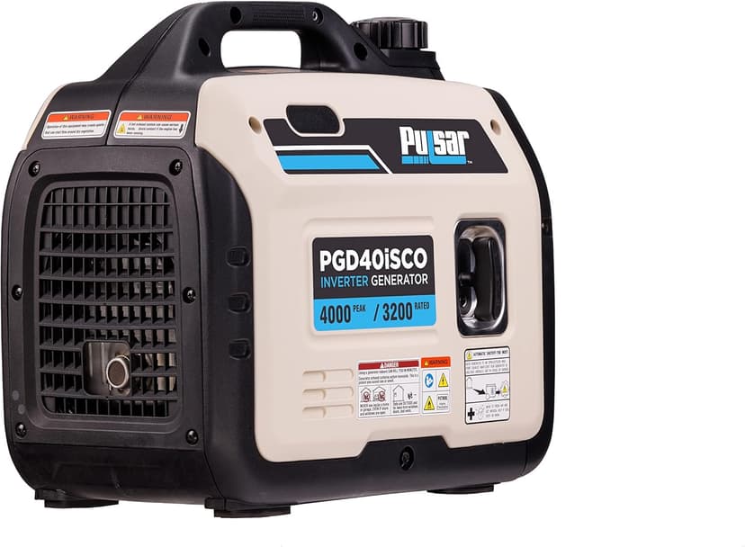 Pulsar PGD40ISCO Ultra Light Quiet 4000W Portable Gas Inverter Generator