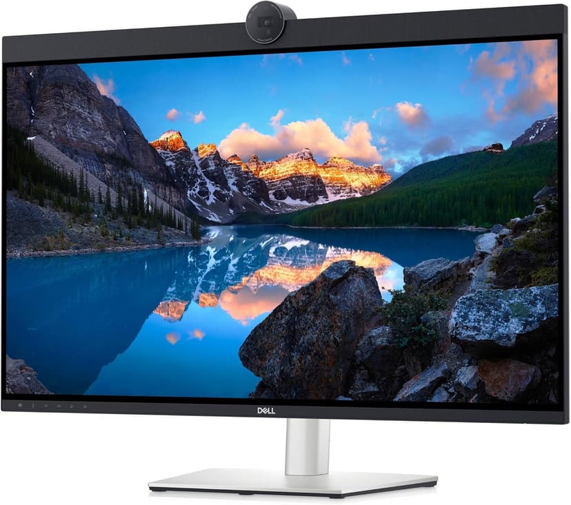 Dell UltraSharp 32" 4K UHD IPS Video Conferencing Monitor w/5ms Response Time, Built-in Speakers, Anti Glare, VESA Mount (100mm), DisplayPort, HDMI, Black/Silver (U3223QZ - 2025 Latest Model)