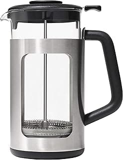 OXO Brew Stainless Steel French Press Coffee Maker – 32oz