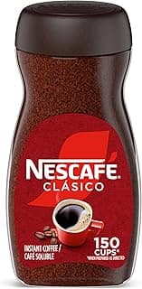 NESCAFÉ CLÁSICO Instant Coffee, Dark Roast Coffee, 1 Jar (10.5 Oz)