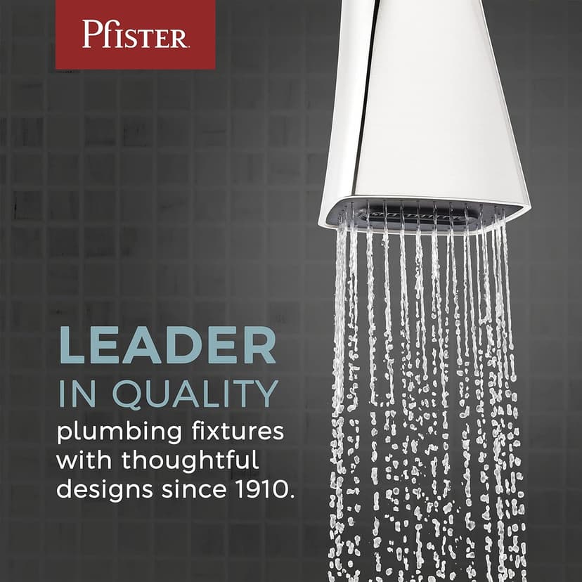 Pfister Willa Bathroom Sink Faucet, 8-Inch Widespread, 2-Handle, 3-Hole, Polished Chrome Finish, LF049MALCC
