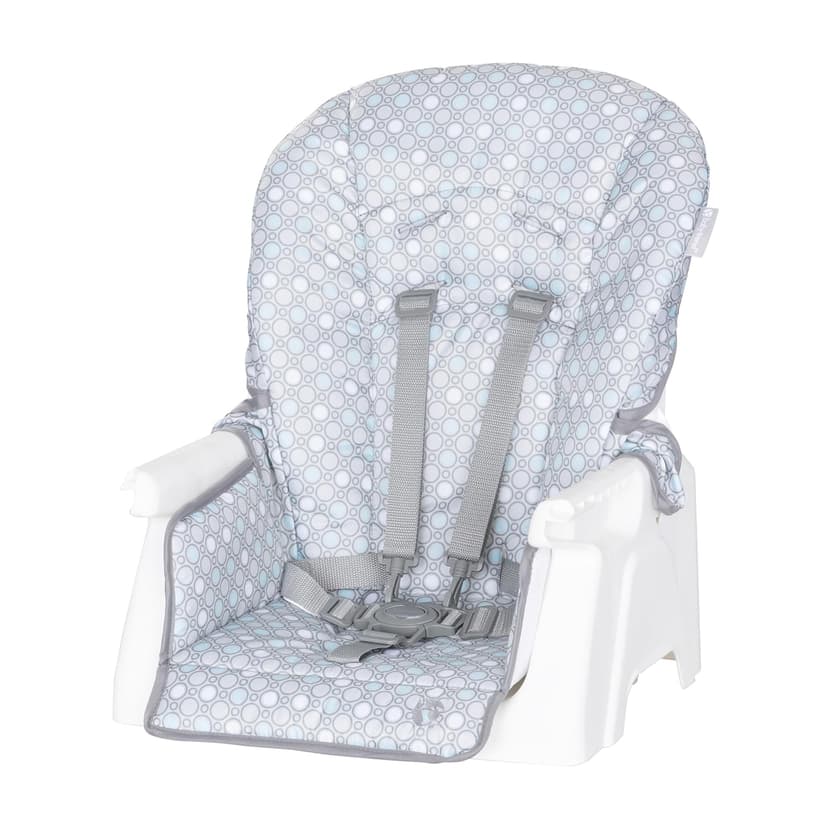 Baby Trend Adapt SpaceSaving Booster High Chair, Pebblestone Aqua