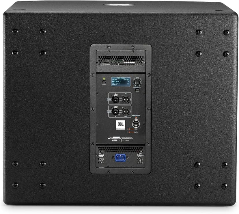 JBL Professional SRX818SP Portable, Active, Amplified, Powered 18 Inch Subwoofer System. 1000 Watt Peak Crown Amplifier. DJ, PA, Stage. Black