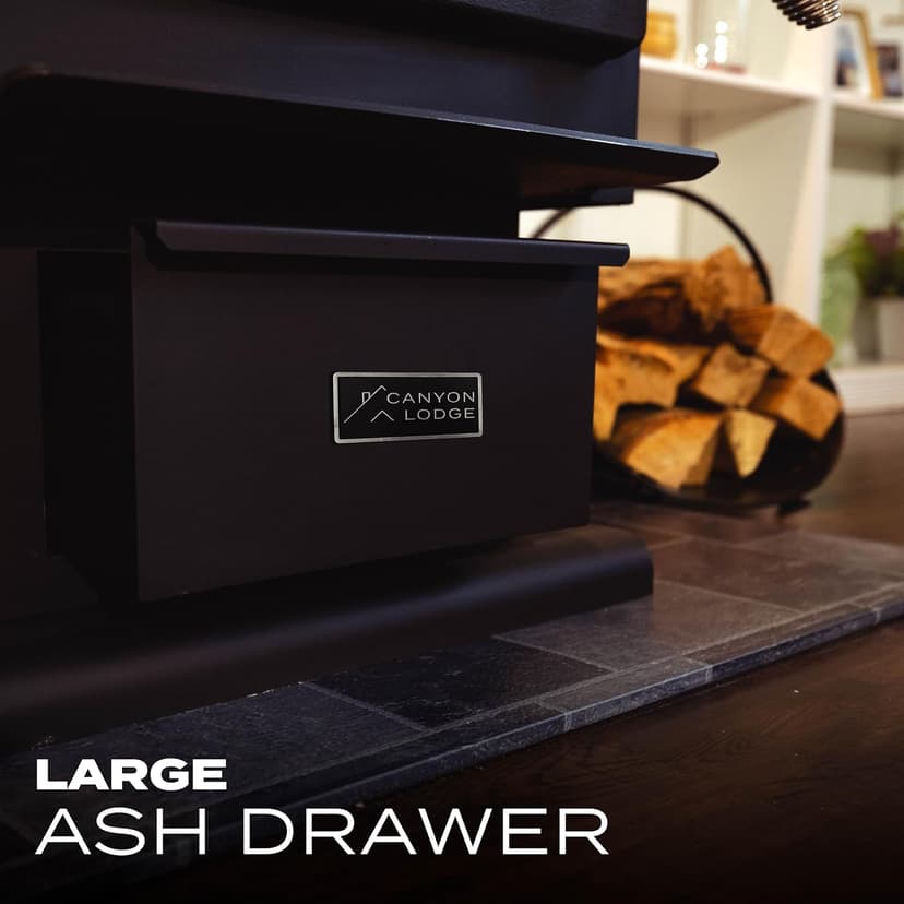 Small Wood Stove heats up to 2000 Sq ft