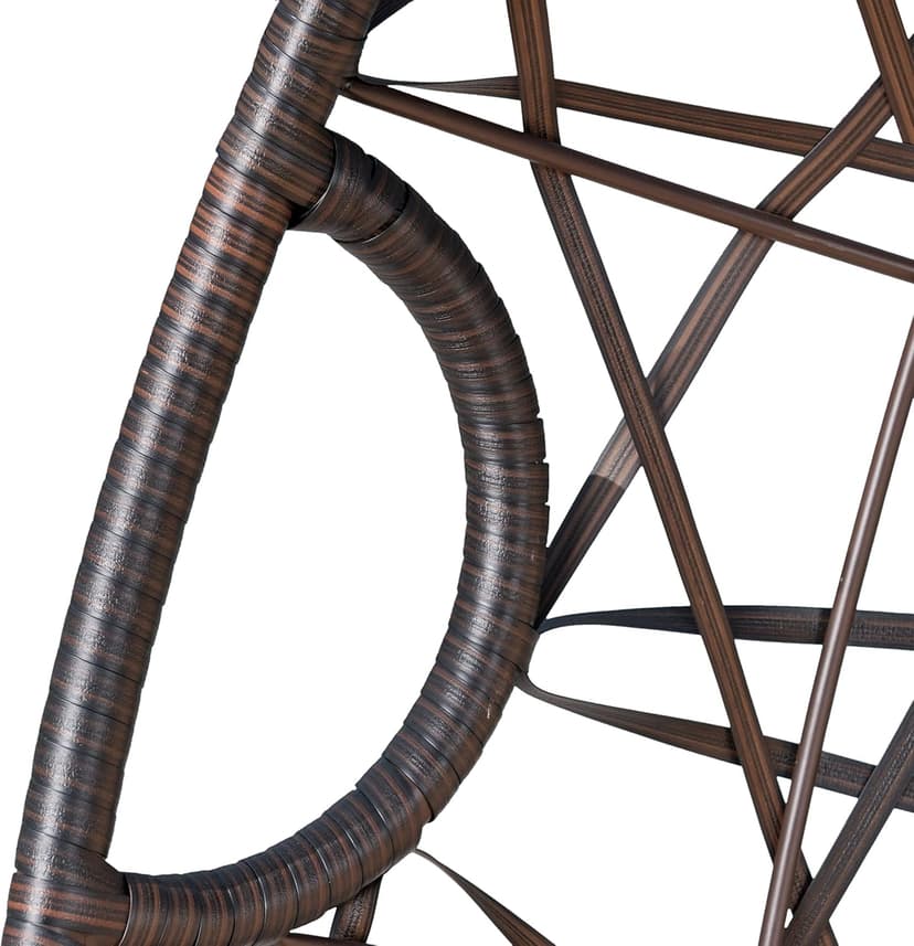 Christopher Knight Home CKH Wicker Tear Drop Hanging Chair, Brown