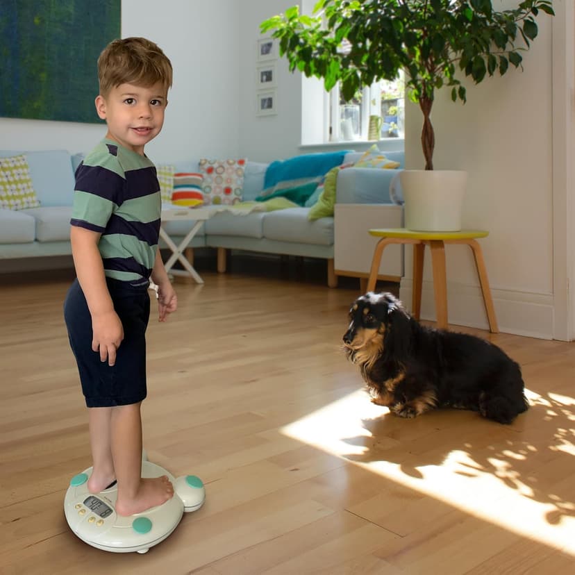 Salter Baby, Toddler, Pet Scale, Perfect Readings for Before and After Feedings and Parents and Breeders, 3-in-1 Function, Designed for Infants, Toddlers, and Pets, Hold Button, 44 LB Capacity, White