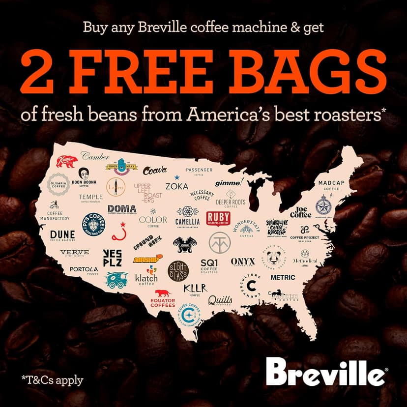 Breville Oracle Espresso Machine BES980XL, Brushed Stainless Steel