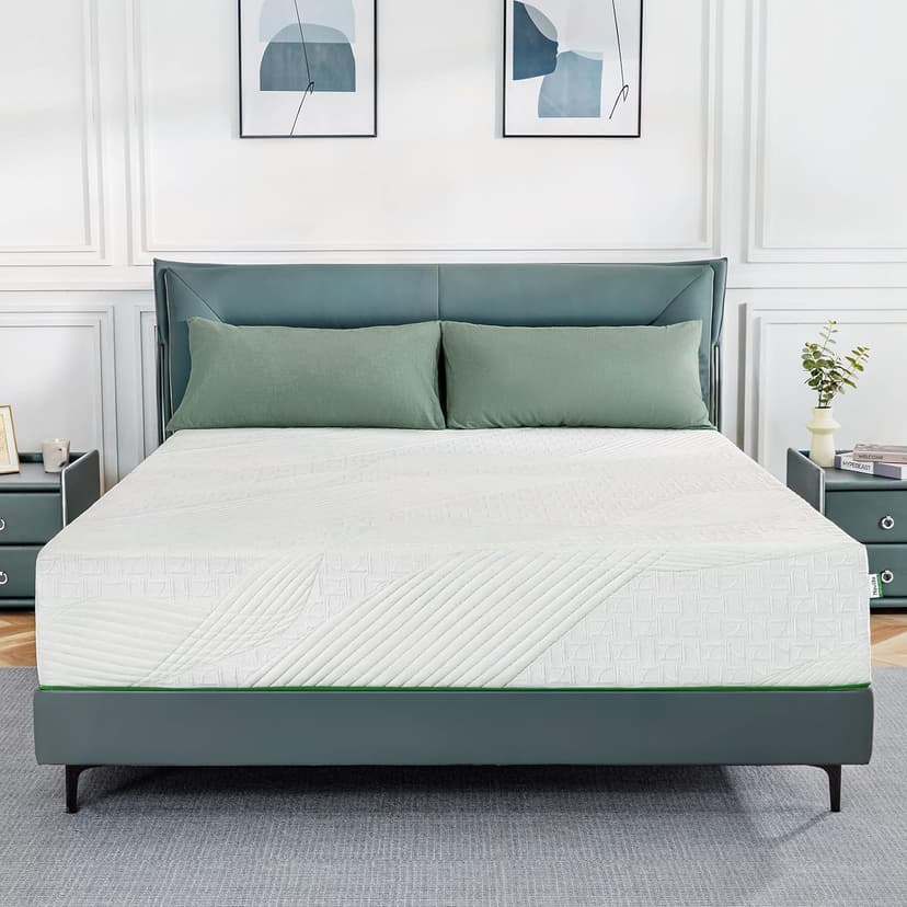 Novilla King Mattress in a Box, Memory Foam Mattress King Size 10 Inch, Medium Firm Mattress for Back Pain Relief and Support, Gel Infused, Ataraxia