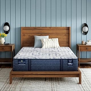 Serta Perfect Sleeper Pro - Hampton 12.5" Extra Firm Queen Latex Hybrid Mattress - 5 Support Zones and Cooling Tech for Premium Hybrid Comfort - 100 Night Trial, CertiPUR-US Certified