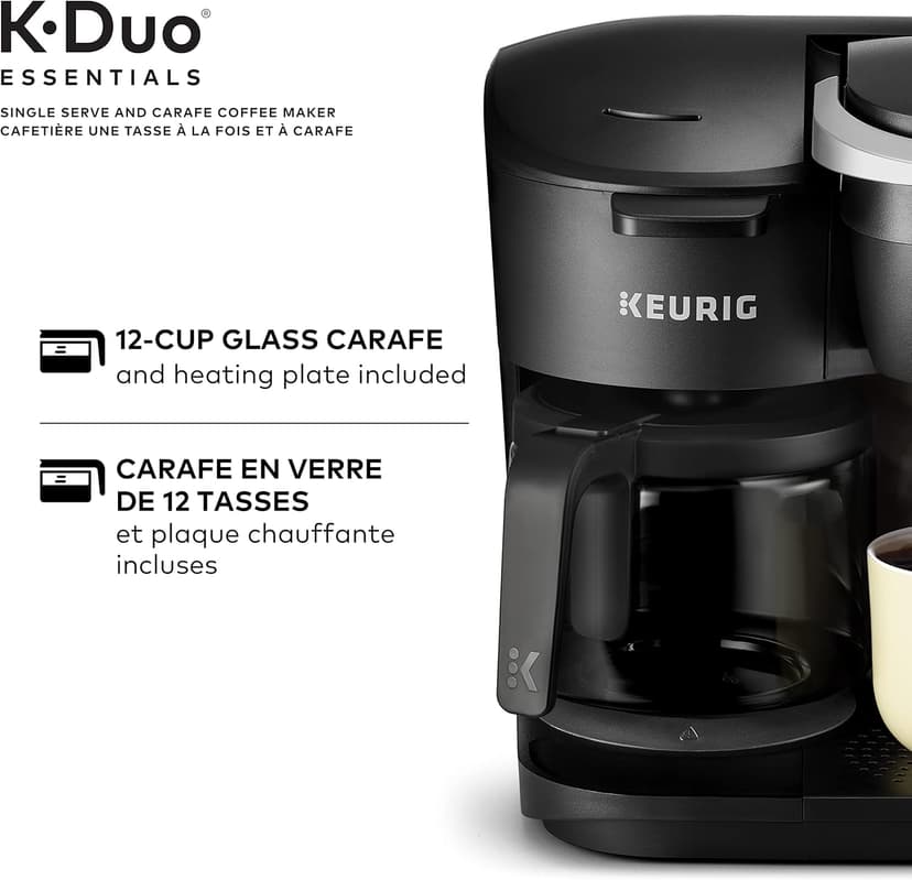 Keurig K-Duo Essentials K-Cup Pod Black