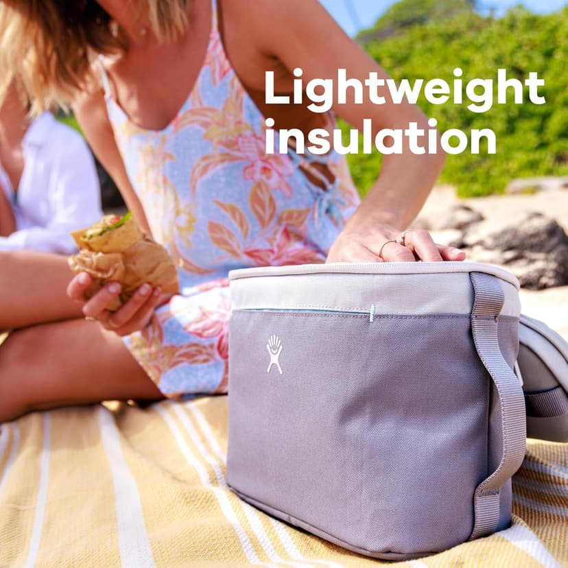 Hydro Flask Lunch Bag - Insulated Reusable Zipper Travel Lunchbox Lunchbag Food Container - Non-Toxic & BPA-Free