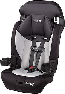 Safety 1st Grand 2-in-1 Booster Car Seat, Converts from High Back to Belt-Positioning Booster, High Back Seat for Kids 40-65, and Belt-Positioning 40-100 Pounds, Black Sparrow