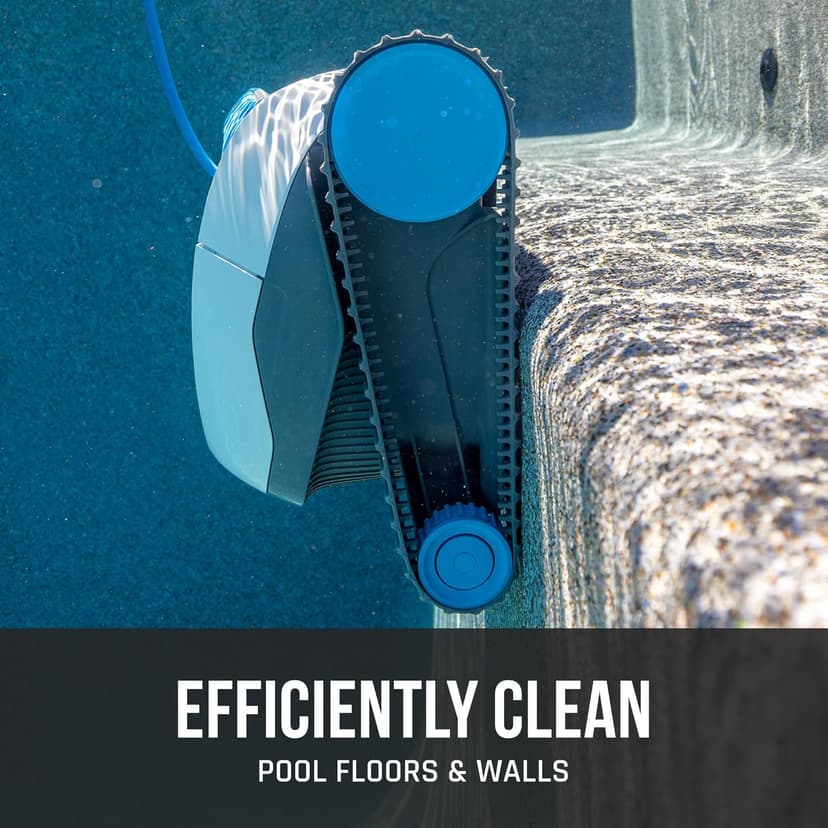 Hayward The Pool Cleaner R110 Robotic Cleaner (2024 New) - Top Loading Easy Clean Basket, Smart Navigation, Programmable Timer, Fine/Ultra Fine Filters for In-Ground and Above Ground Pools up to 33ft