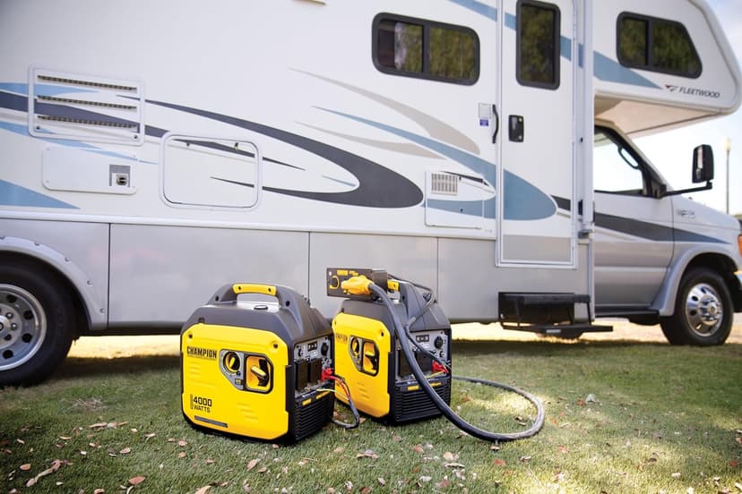 Champion Power Equipment 4000-Watt RV Ready Portable Inverter Generator with Quiet Technology and CO Shield