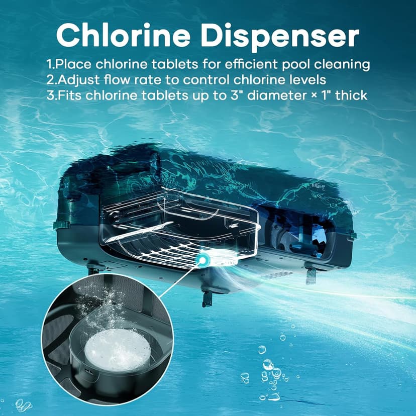 (Upgrade) AIPER Scuba X1 and Surfer S2, Complete Comprehensive Pool Care (Floor, Wall, Waterline and Pool Surface), Ideal for In-Ground Pool up to 2150 sq.ft