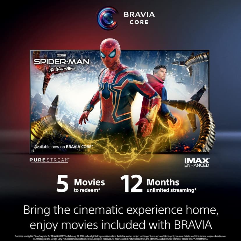 Sony 55 Inch 4K Ultra HD TV X90K Series: BRAVIA XR Full Array LED Smart Google TV with Dolby Vision HDR and exclusive features for The PlayStation® 5 XR55X90K- 2022 Model