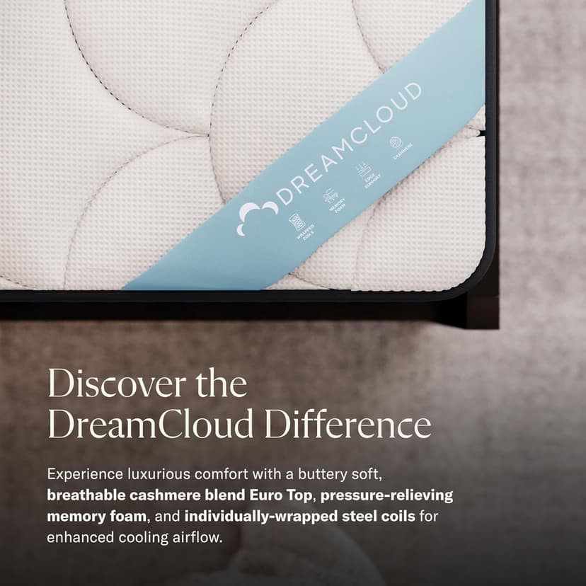 Premier 13" Full Mattress - Luxury Hybrid Memory Foam - 365 Night Trial - Premium Pressure-Relieving Layers - Forever Warranty - Mattress in a Box - CertiPUR-US Certified