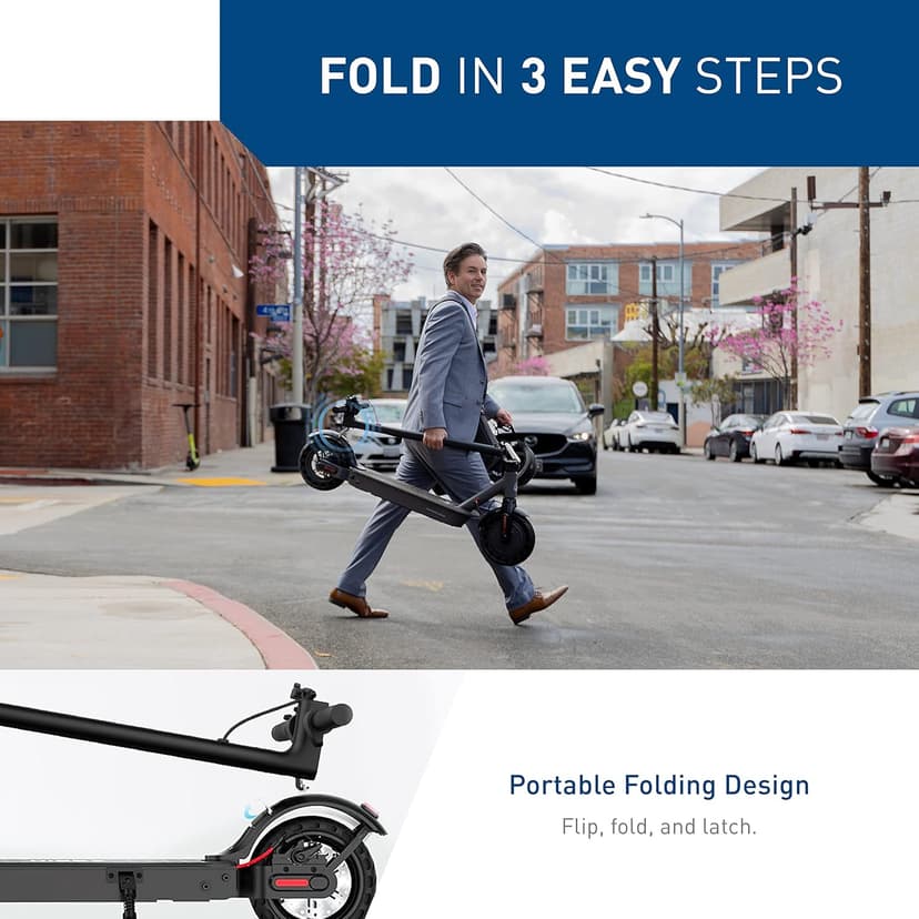 Hiboy MAX Pro/S2/ECOM 14 Electric Scooter, 17-46.6 Mi Long Range, 19/22 MPH, 8.5"/11''/14" Tires, Dual Suspension, Commuting Electric Scooter for Adults