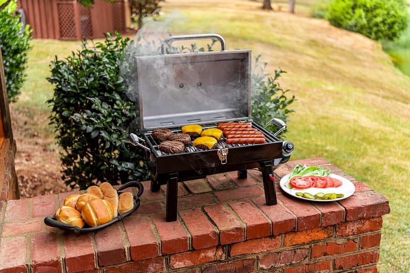 Char-Broil Stainless Steel Portable Liquid Propane Gas Grill