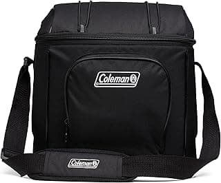 Coleman Chiller Insulated Soft Cooler, Leakproof 9/16/30 Can Cooler with 12+ Hour Ice Retention, Made with Recycled Materials, Great for Lunch, Camping, Beach, Pool, Sports, & More