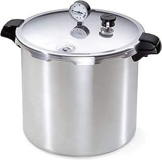 Presto 01781 Pressure Canner and Cooker, 23 qt, Silver
