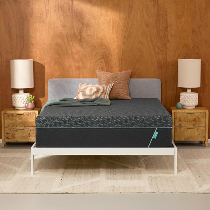 Tuft & Needle Mint Hybrid Medium Plush Cal King Size Mattress in a Box, Cooling Adaptive Foam, Individually-Wrapped Coils, 100 Night Trial, Fiberglass Free, CertiPUR-US, 10-Year Limited Warranty