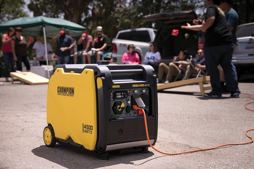 Champion Power Equipment 4500-Watt RV Ready Portable Inverter Generator with Quiet Technology and CO Shield
