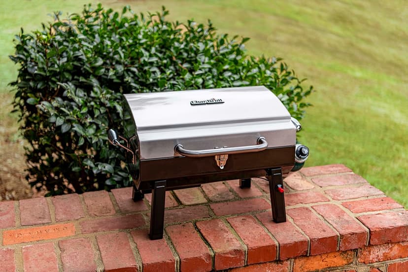 Char-Broil Stainless Steel Portable Liquid Propane Gas Grill