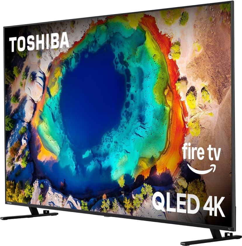 TOSHIBA 65-inch Class M550 Series QLED 4K UHD Smart Fire TV with Voice Remote with Alexa (65M550NU)