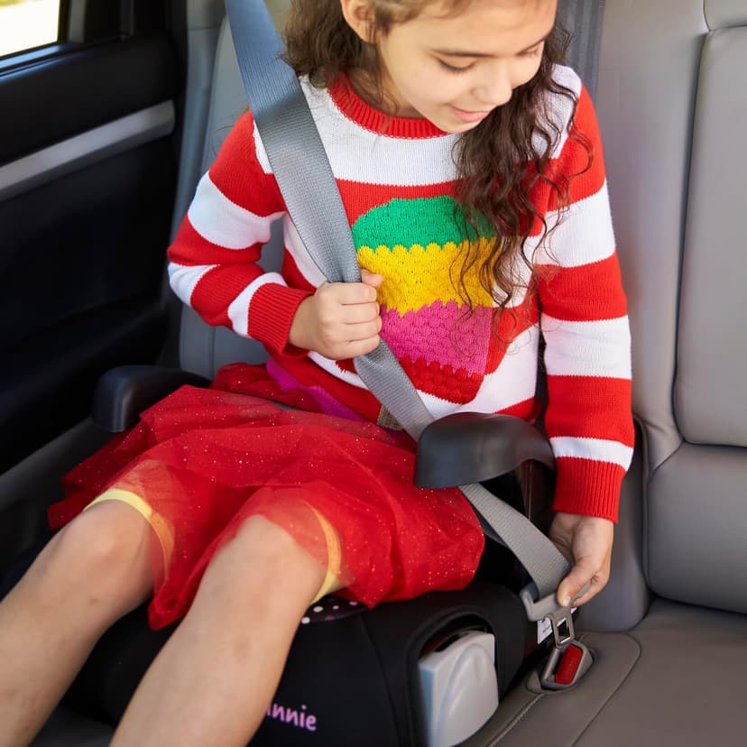 Disney Baby Pronto Booster Car Seats, Belt-Positioning, Booster Seats for Cars 40-100 lbs, Minnie Dot Party