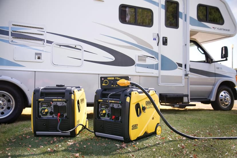 Champion Power Equipment 4500-Watt RV Ready Portable Inverter Generator with Quiet Technology and CO Shield