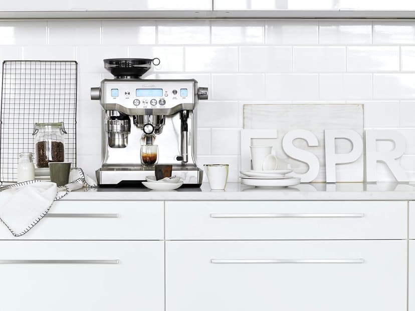 Breville Oracle Espresso Machine BES980XL, Brushed Stainless Steel